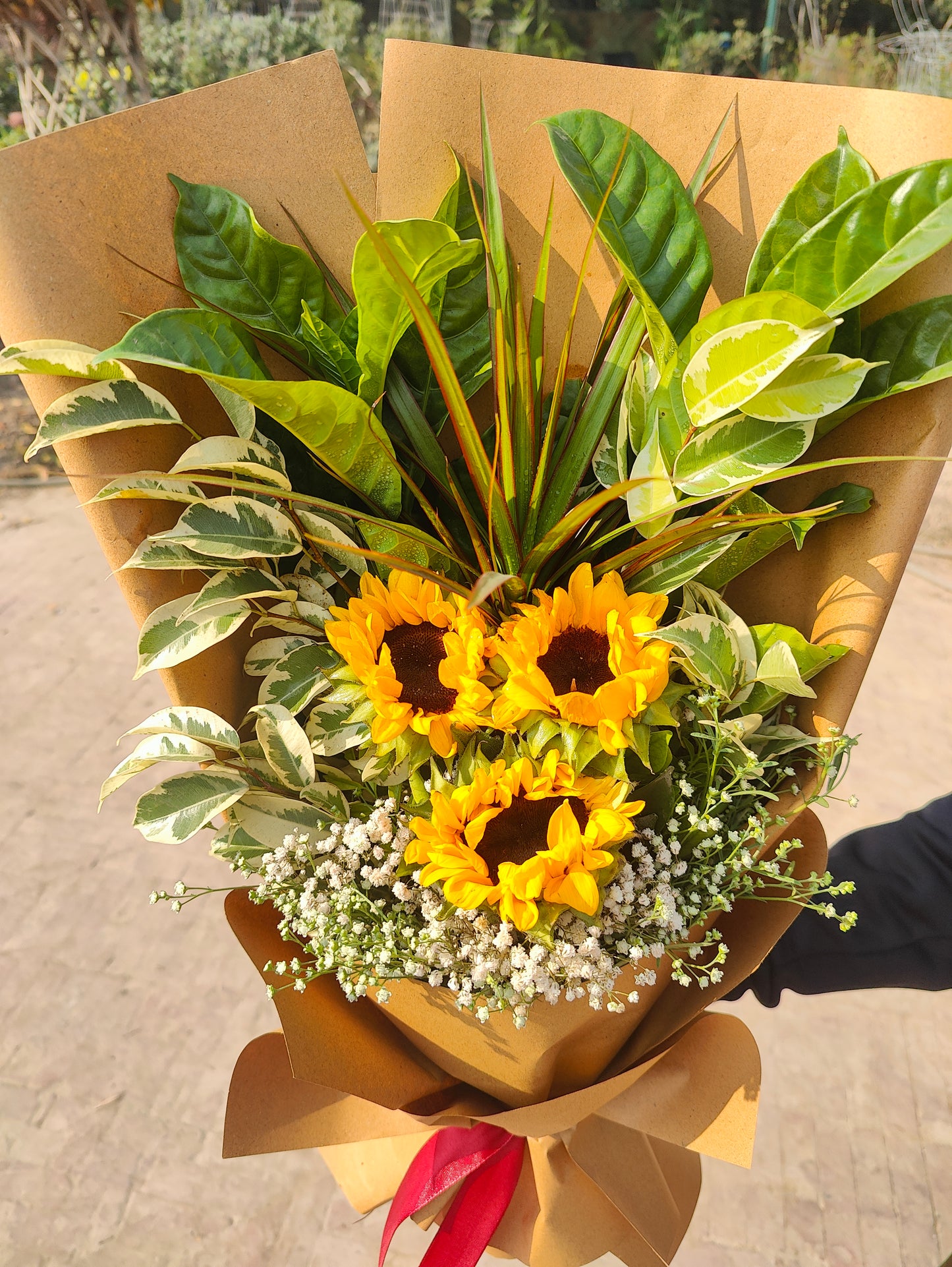 Sunflower bouquet