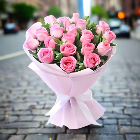 Pink Rose Bouquet